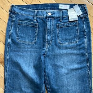 Gap NWT Jeans Size 16 Long 👖 High Rise 70s Flare